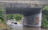 Automobili "plovili" ispod nadvožnjaka u Banjaluci (VIDEO)