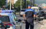 Teška saobraćajka u Sarajevu: S automobila otpali točkovi, ograda spriječila katastrofu