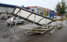 Potpuno uništeno autobusko stajalište u Lazarevu