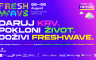 Darujte krv i preuzmite besplatnu ulaznicu za Freshwave festival