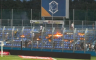 Navijači Hajduka zapalili tribinu u Varaždinu (VIDEO)