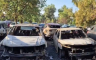 Veliki požar u Beogradu: Izgorjelo čak 10 automobila (VIDEO)