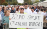 Protest u Našicama zbog otpada iz Gospića: "Ne trgujte našim zdravljem"